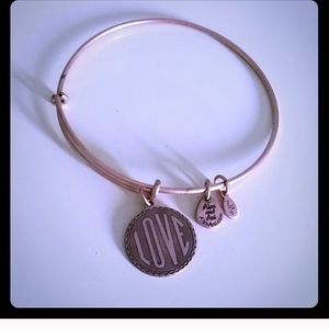 Authentic Alex & Ani rose gold bracelet