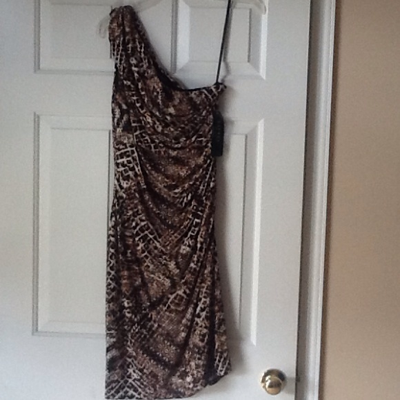 Ralph Lauren one shoulder dress