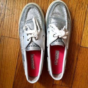 Girls' Sperry Authentic Original Glitter Boat Shoe