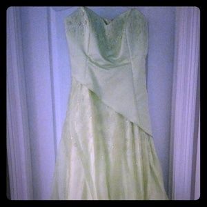 Lime Green Gown ( worn once as a Prom dress )