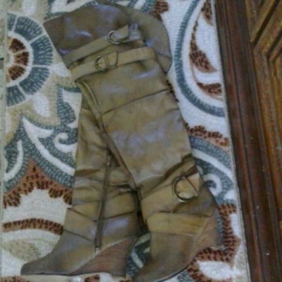 Buckle otk boots