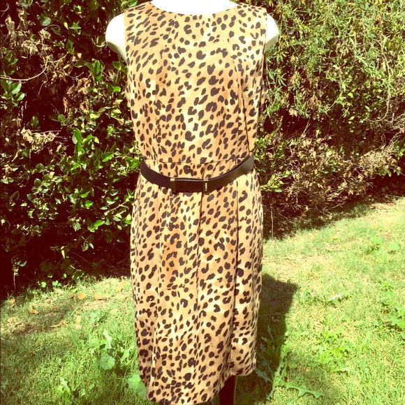 Beautiful Calvin Klein cheetah dress