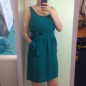 Teal dress