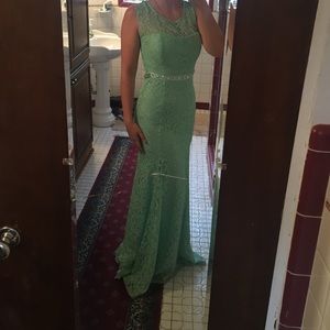 Mint Green Formal Dress
