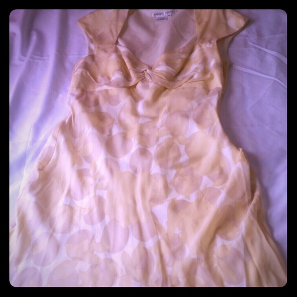 Yellow sun dress