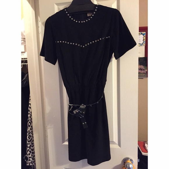 MICHAEL Michael Kors Short sleeve suede dress - Picture 3 of 4