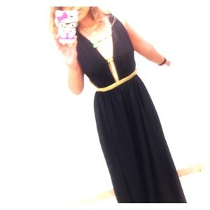 Elegant backless dress