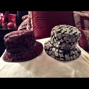 Coach Signature Bucket Hats