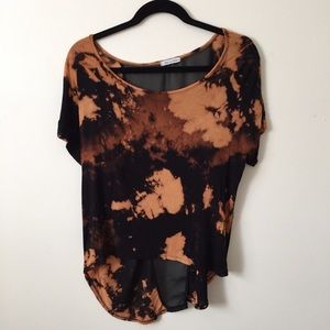 Bleach tie dye
