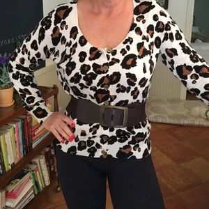 Forever 21 Cheetah sweater