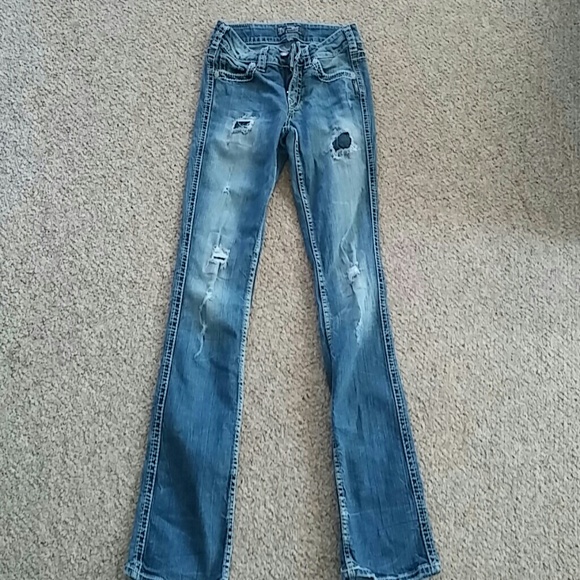 Silver Suki jeans