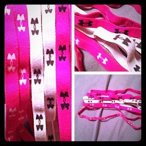 Under Armour head bands, used one the rest are new