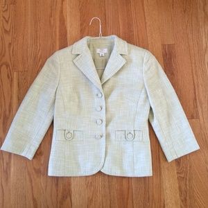 Ann Taylor Loft Petites 3/4 sleeve blazer