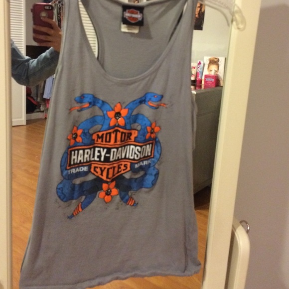 Harley-Davidson tank