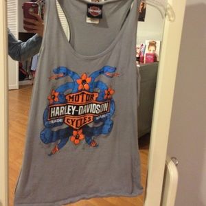 Harley-Davidson tank