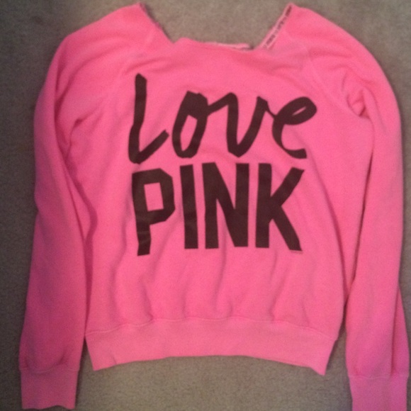 Neon pink PINK Sweater