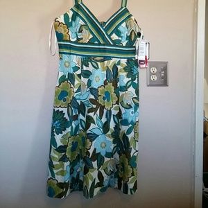 Floral petite sundress