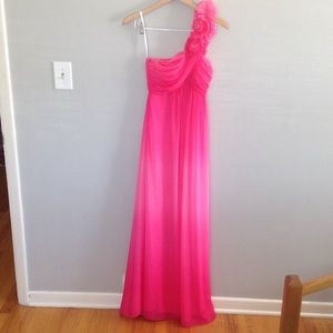 Beautiful pink prom dress from Macy's