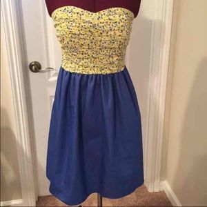 SOLD! Casual Strapless Dress