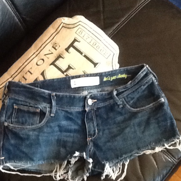 Denim Short shorts