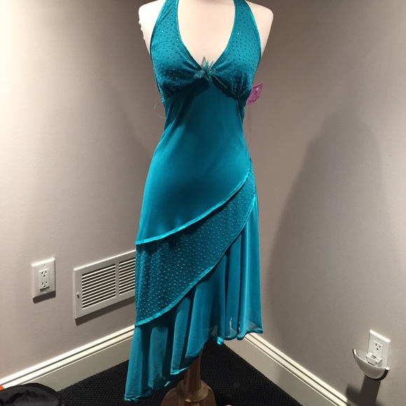 Ruby Rox Dresses & Skirts - Halter style dress with sequins