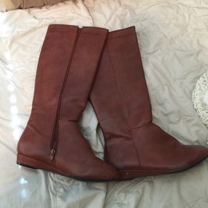 Leather boots (pleather)
