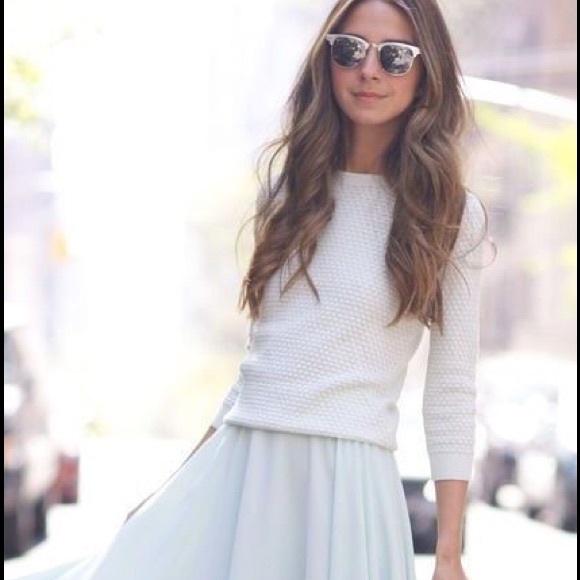 Cream sweater
