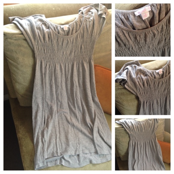 Xhilaration Size L Grey Gray Dress