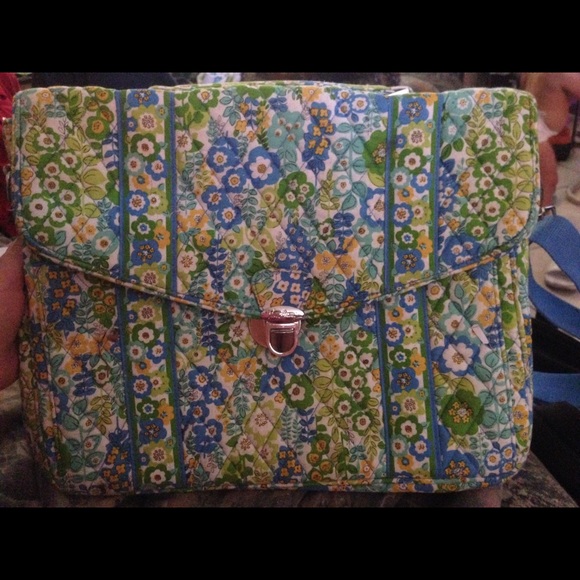 Vera Bradley computer bag in "English Meadow"