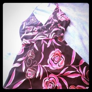 Floral Holter summer dress