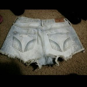 ???Short Hollister Jean Shorts???