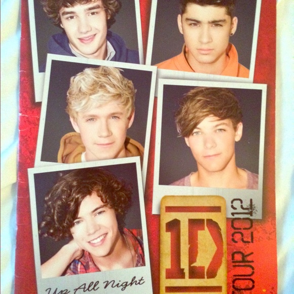 One direction 2012 concert program
