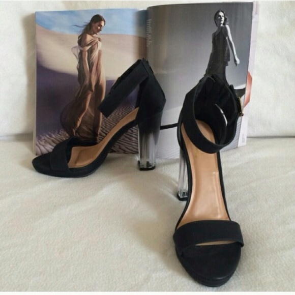 Ankle strapped high heel