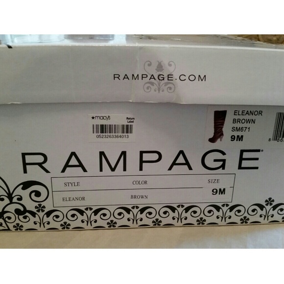 🛍💲FLASH SALE💲🛍NIB Rampage Faux Leather Boots - Picture 4 of 4