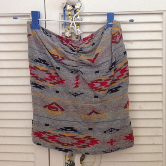 Obey tribal tube top