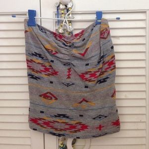 Obey tribal tube top