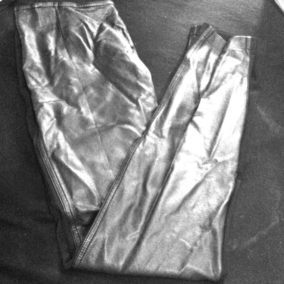 (Black) Skinny Leather trousers