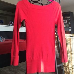 Red short dress