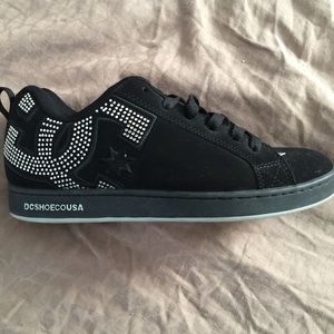 Black DC sneakers