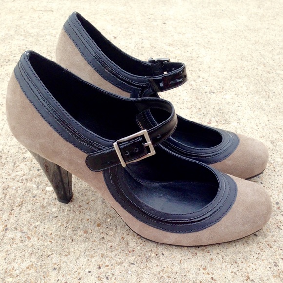 Gianni Bini suede Mary Janes