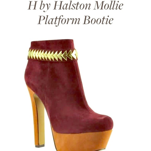 H by halston booties