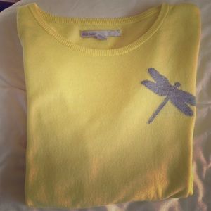 Yellow old navy light weight sweater.
