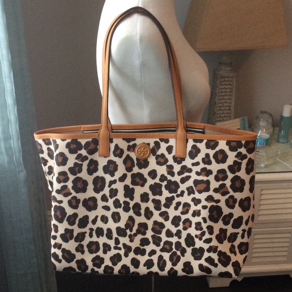 animal print shopper bag