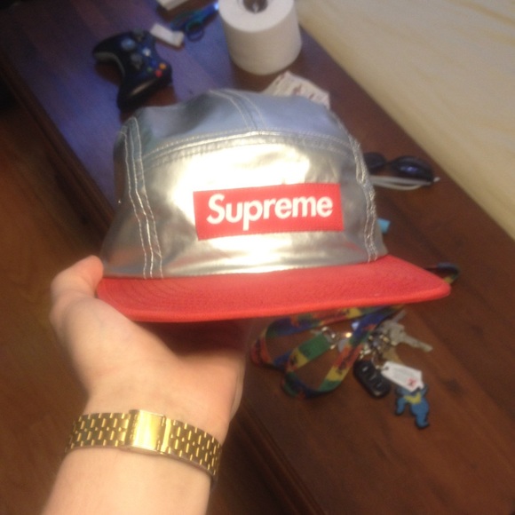 Supreme Reflective 5 Panel Hat Cap Bape