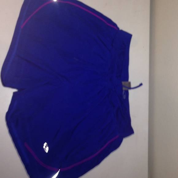 Small blue athletic shorts