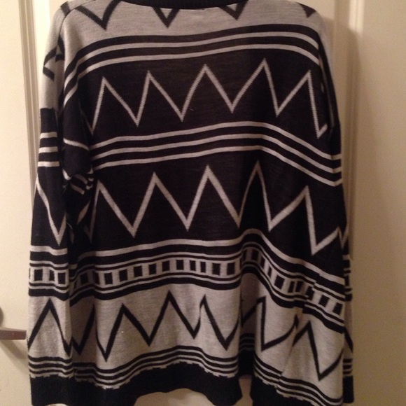 Tribal cardigan!