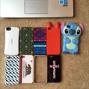 Bottom row California 5/5s case only.