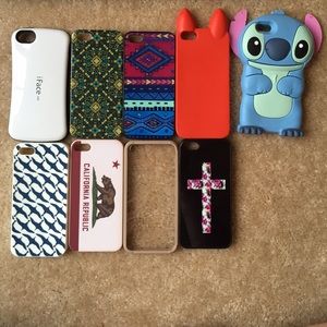 Sale for bottom row clear iPhone case only