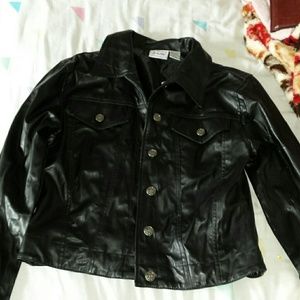 Leather jacket