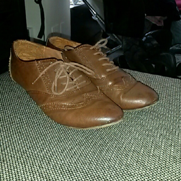 Brown Oxfords
